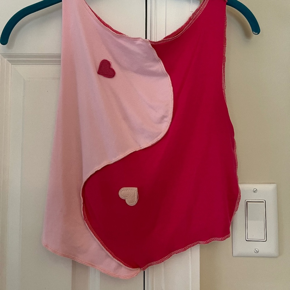 heart yin and yang t shirt